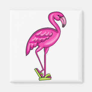 Íman Flamingo sacudir