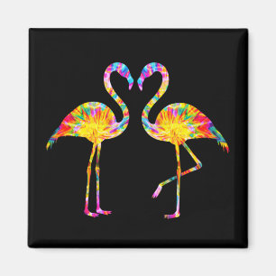 ÍMAN FLAMINGO TINTURA TIE DYE