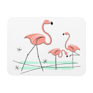 Íman Flamingo Trio 2 com ímã flexível