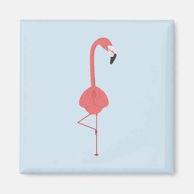 ÍMAN FLAMINGO YOGA (Frente)