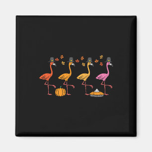 Íman Flamingos Engraçado Queda de Ação de Graças Homens