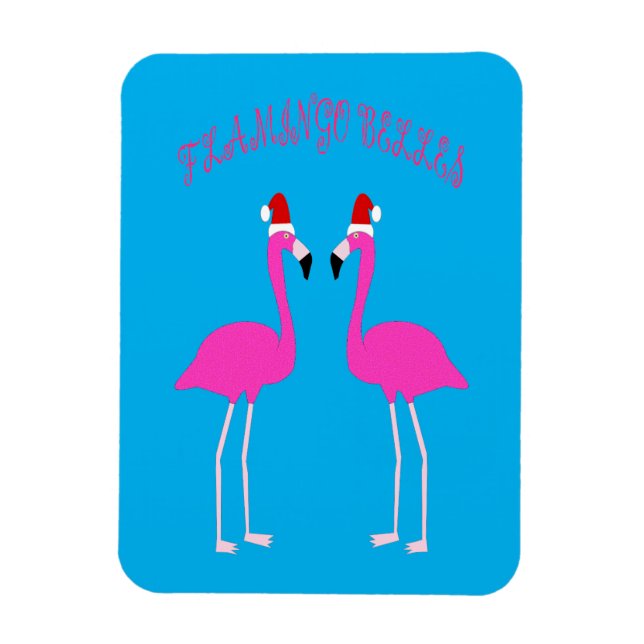 Íman Flamingos Flamingo Belles (Vertical)