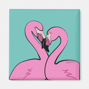 Íman Flamingos Magnet