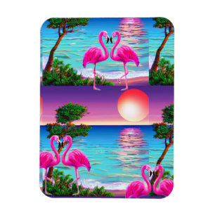 Íman Flamingos Sun