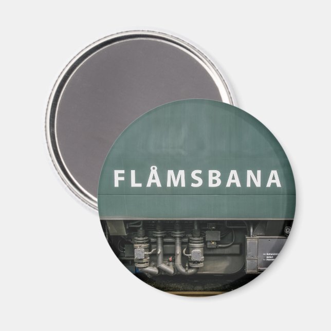 Íman Flamsbana Norway Souvenir (Front/Back)