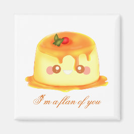 Íman Flan Espanhol de Caramelo Suave e Cremoso