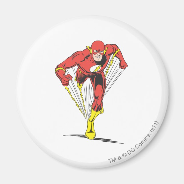 Íman Flash é executado para frente (Frente)