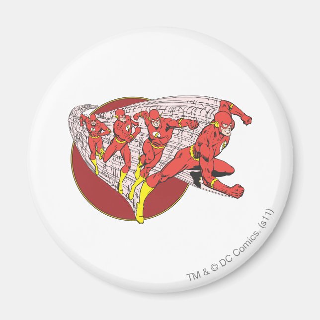 Íman Flash em movimento (Frente)