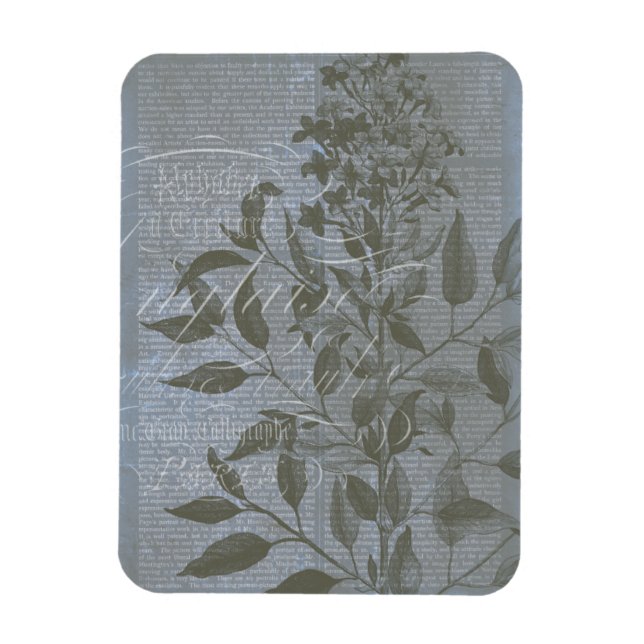 Íman Fleur de Bleu I (Vertical)