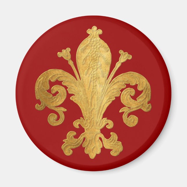 Íman Fleur-de-lis (Frente)
