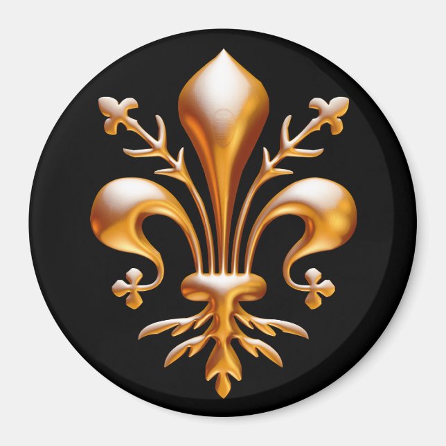 Íman Fleur de Lis (de Lys) (Frente)