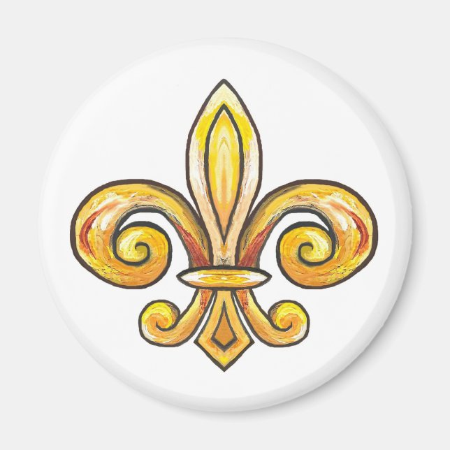 Íman Fleur de Lis Magnet (Frente)