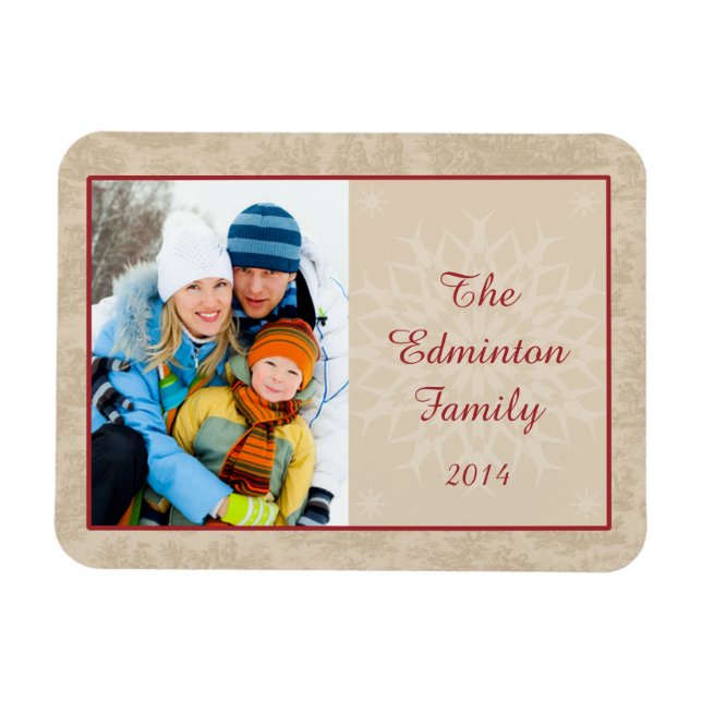 Íman Flex de Fotografia Personalizada de Caractere do P (Horizontal)