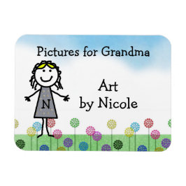 Íman Flexi Mag Personalizado de Arranque de Criança Sti