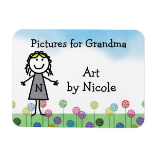 Íman Flexi Mag Personalizado de Arranque de Criança Sti