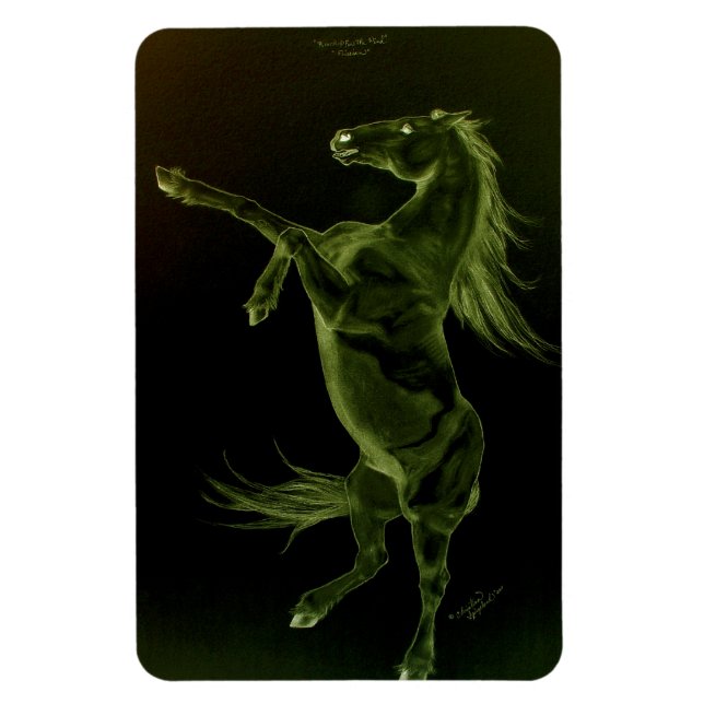 Íman Flexi Magnet, de criação de cavalos frisesianos (Vertical)