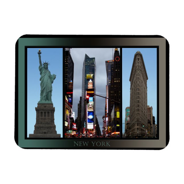 Íman Flexi New York Magnet NY City Souvenir Premium (Horizontal)