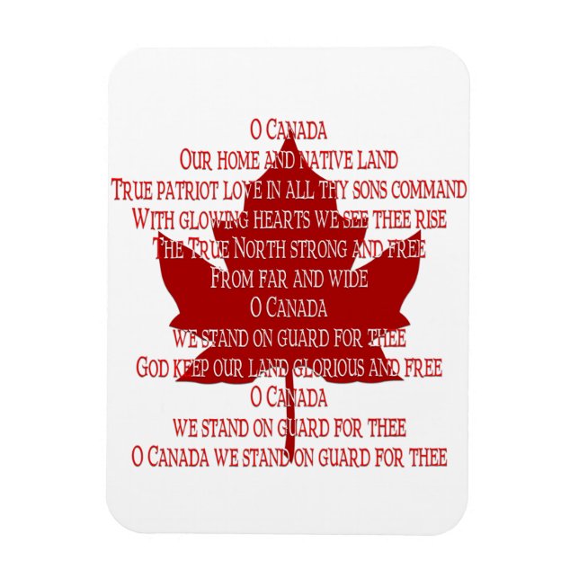 Íman Flexi Premium Canadá Magnet Souvenir (Vertical)