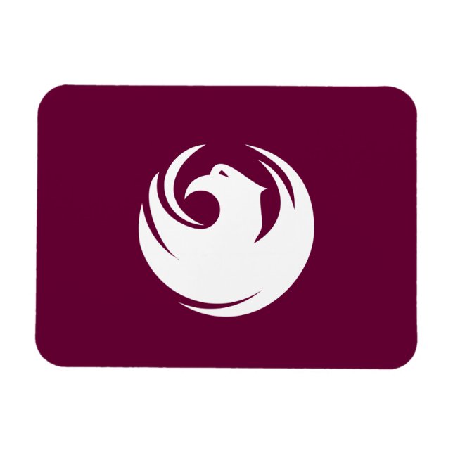 Íman Flexible photo magnet with flag of Phoenix City (Horizontal)