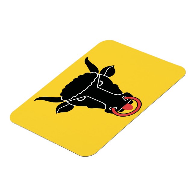 Íman Flexible photo magnet with flag of Uri Canton (Left Side)