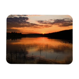 Íman Flexibler Magnet Sonnenuntergang am Igelsbachsee