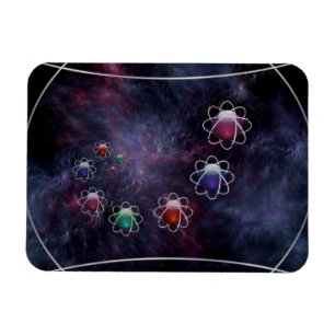 Íman flexível de montagem circular