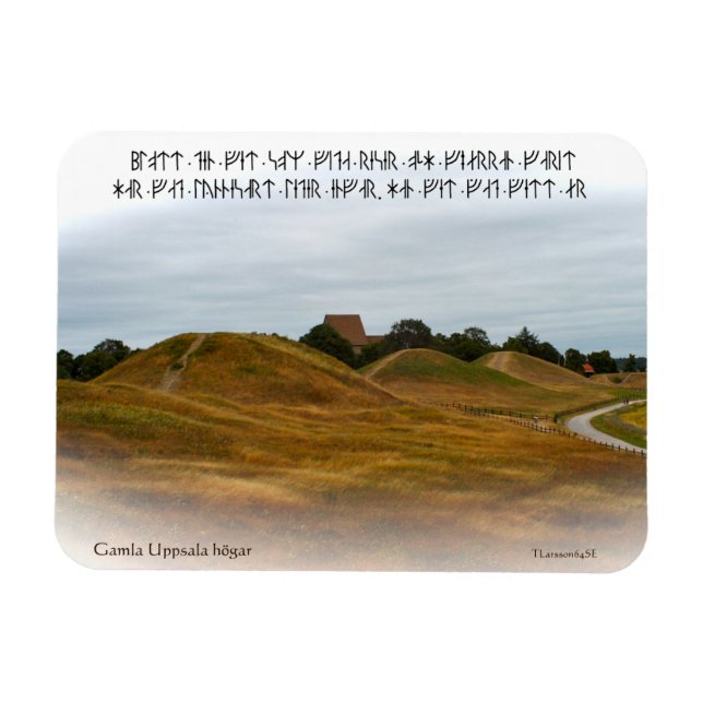 Íman flexível - Kungshögarna (Horizontal)