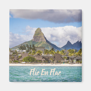 Íman Flic en flac Maurícia praia Souvenir
