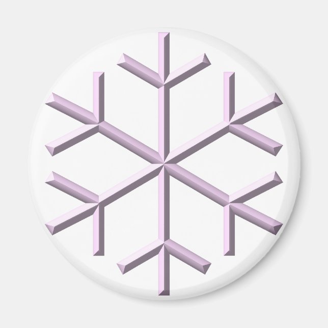 Íman Floco de neve (Frente)