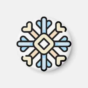 Íman floco de neve