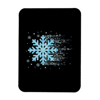 Íman Floco de neve Floco de inverno Marcha de Natal Mul