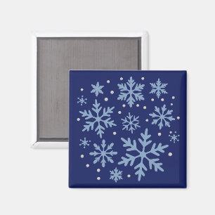 Íman Floco de Neve Fofo Natal Férias de Inverno Aconche