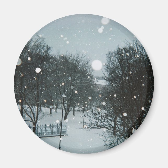 Íman Flocos de inverno (Frente)