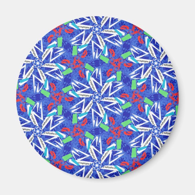 Íman Flocos de neve С (Frente)