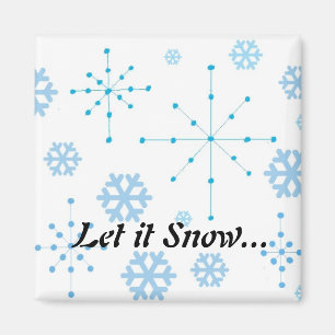 Íman Flocos de Neve, Deixe Nevar