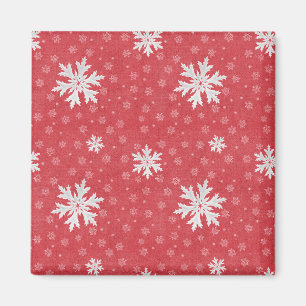 Íman Flocos de neve no Convite à Véspera de Natal