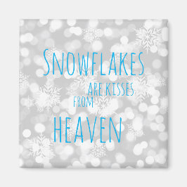 Íman Flocos De Neve São Beijos Do Céu