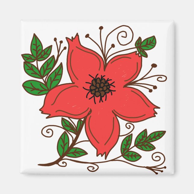 Íman Flor (Frente)