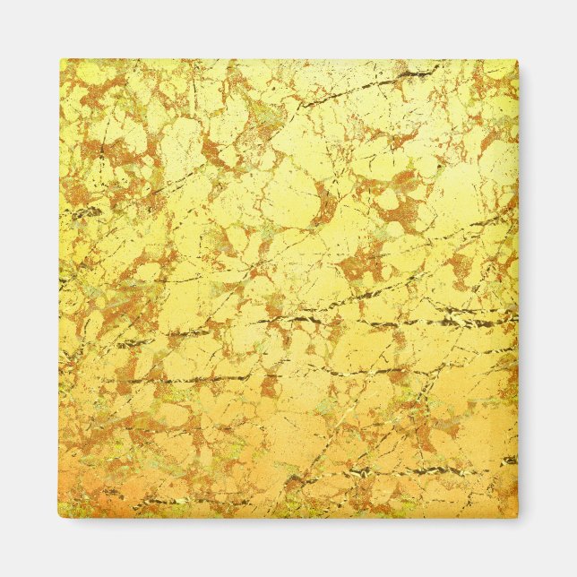 Íman Flor Amarelo (Frente)