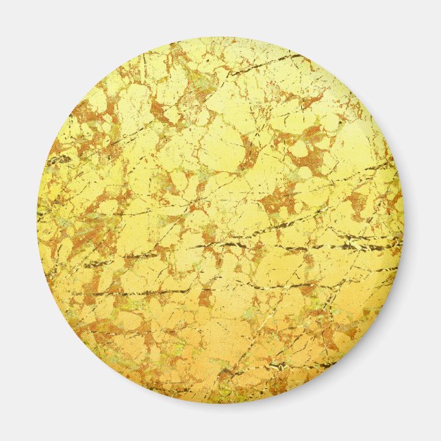 Íman Flor Amarelo (Frente)