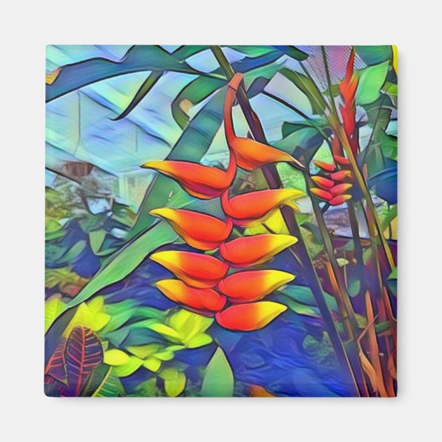 Íman Flor Art (Frente)