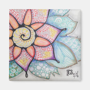 Íman Flor da arte do ímã w/Original