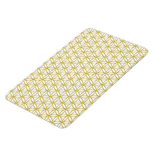 Íman Flor da Vida / Blume des Lebens - padrão dourado