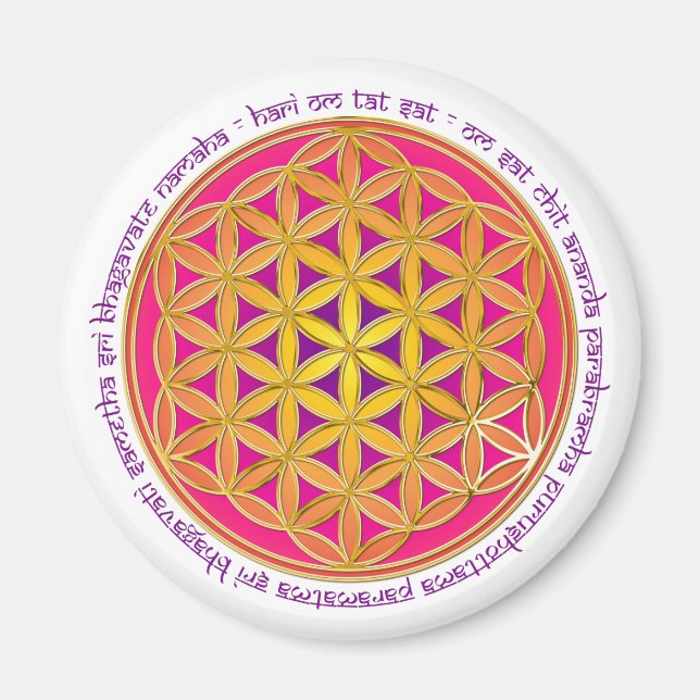 Íman Flor Da Vida / Moola Mantra (Frente)