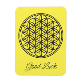 Íman FLOR DA VIDA - Símbolo de Geometria Sagrado 1