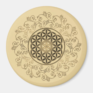Íman Flor Da Vida - Vintage Ornament Mandala 2