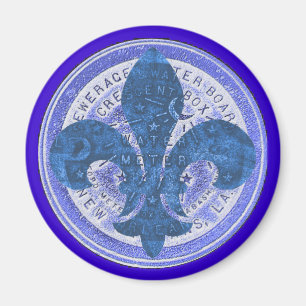 Íman Flor de lis do medidor de água