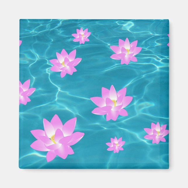 Íman Flor de Lotus (Frente)