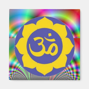 Íman flor de lótus - meditação do aum