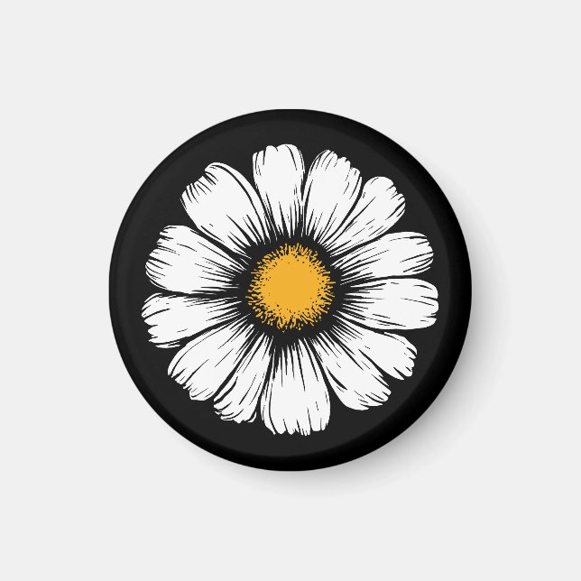 Íman Flor de Margarida (Frente)